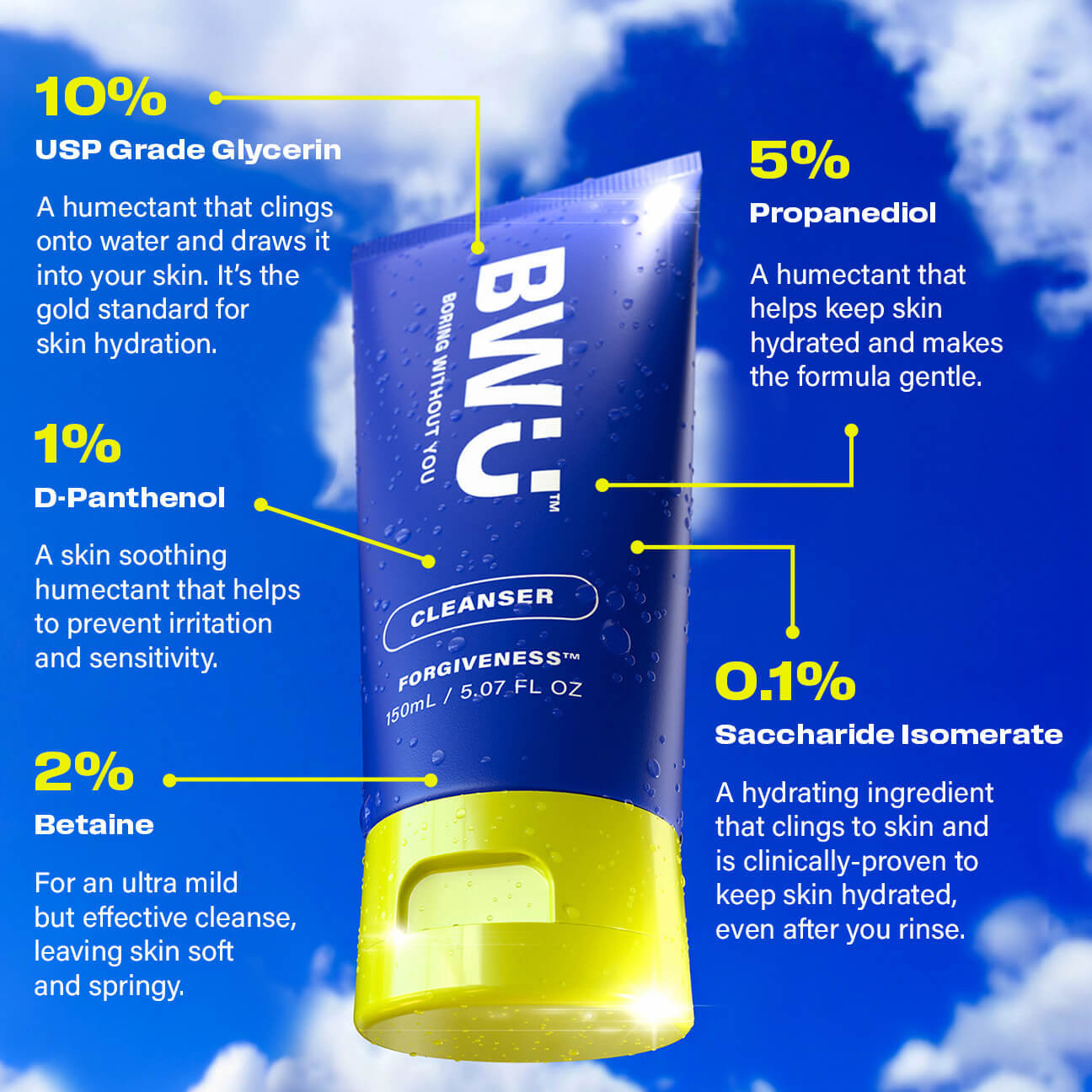 BORING WITHOUT YOU FORGIVENESS GENTLE_SOFT OSMOLYTE GEL CLEANSER

Boring Without You cleanser 

Gel cleanser 